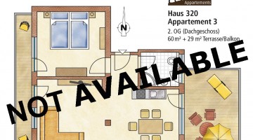 60 m² for 2 people at Sportplatzstrasse 320